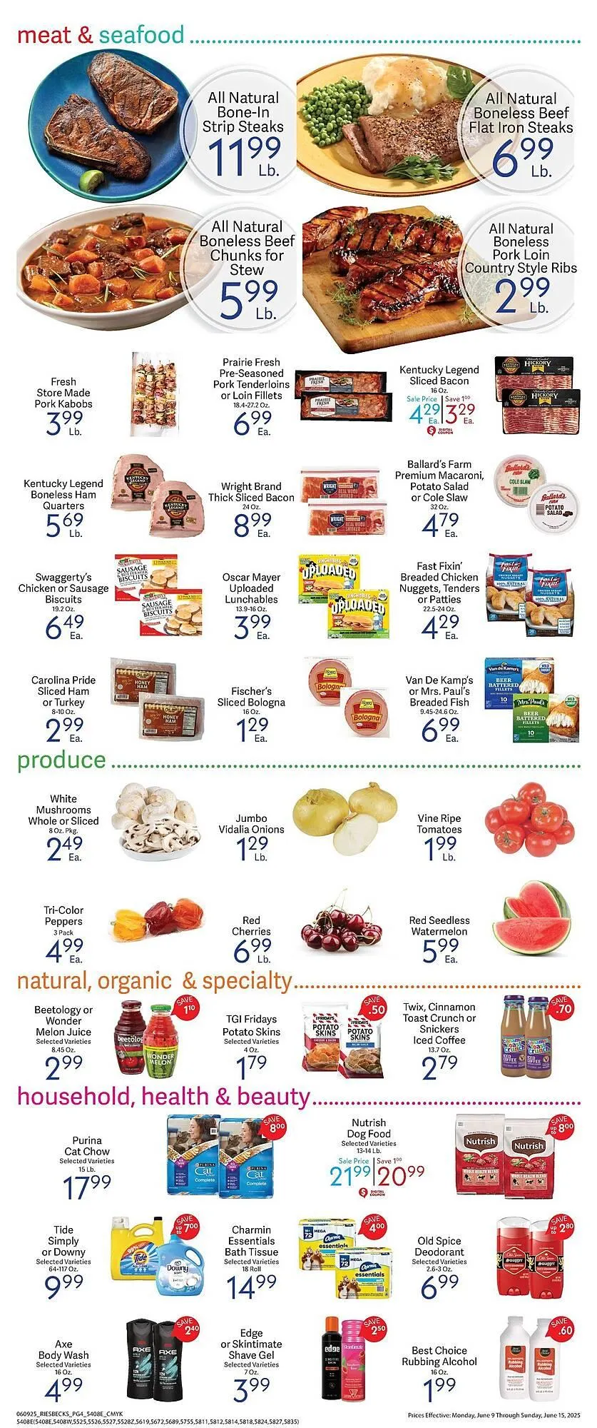 Weekly ad Riesbeck Weekly Ad from June 9 to June 15 2025 - Page 3