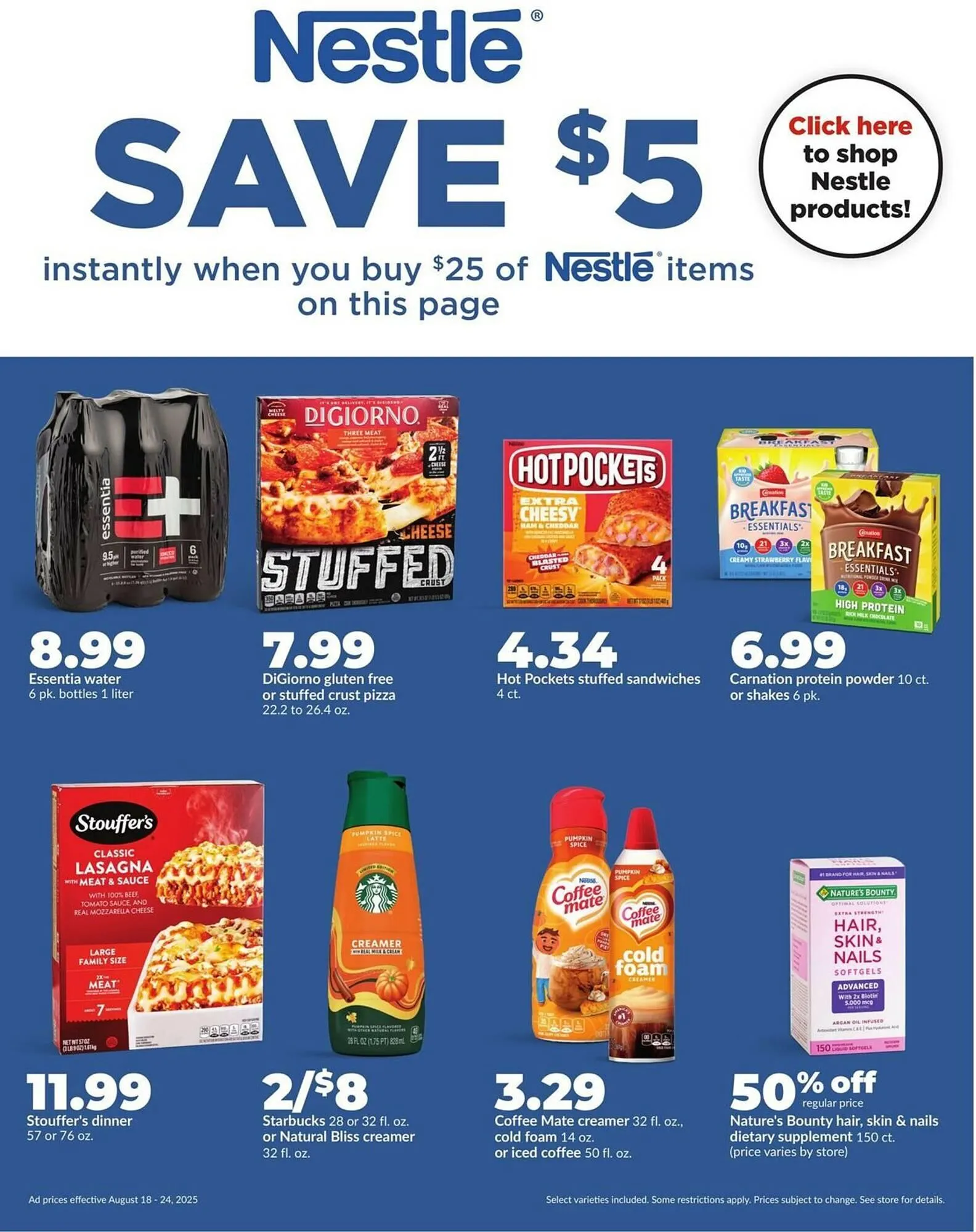 Weekly ad Hy-Vee Weekly Ad from August 18 to August 24 2025 - Page 28
