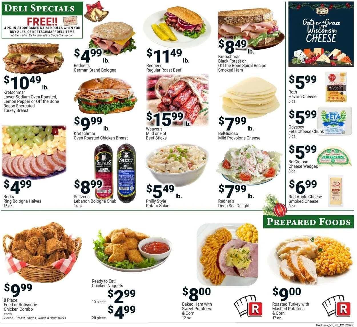 Weekly ad Redner’s Warehouse Market Current weekly ad from December 18 to December 24 2025 - Page 3