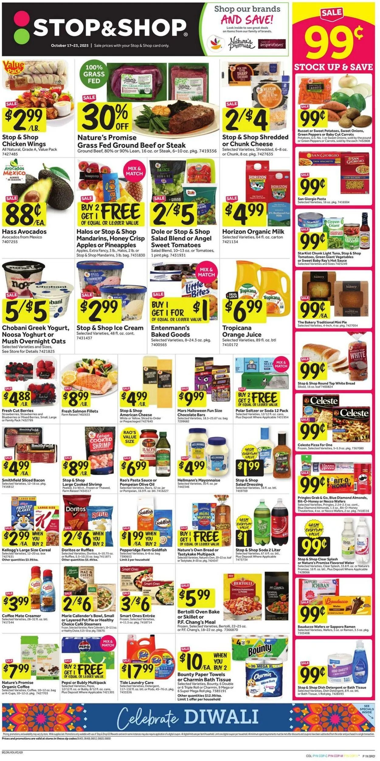 Weekly ad Stop & Shop from October 17 to October 23 2025 - Page 1