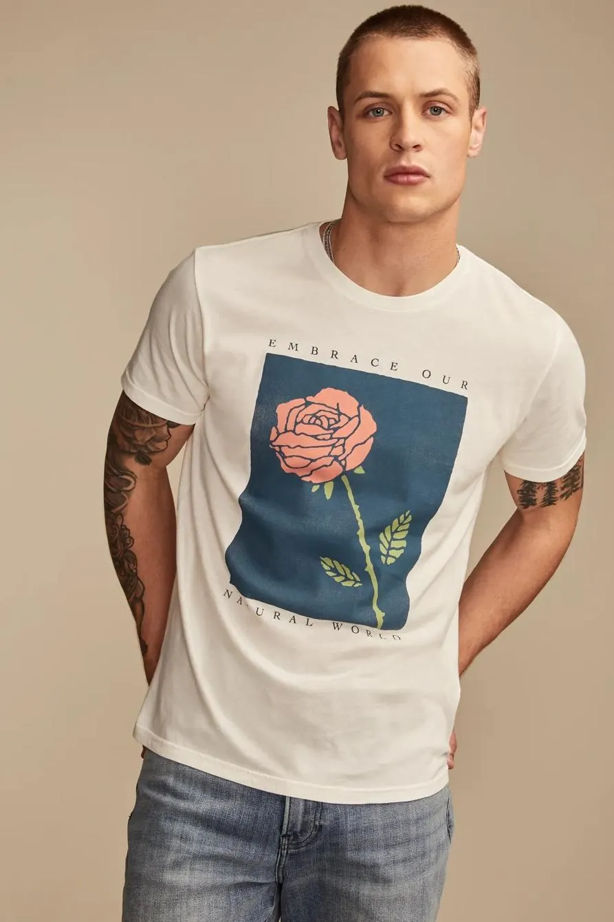 single rose tee