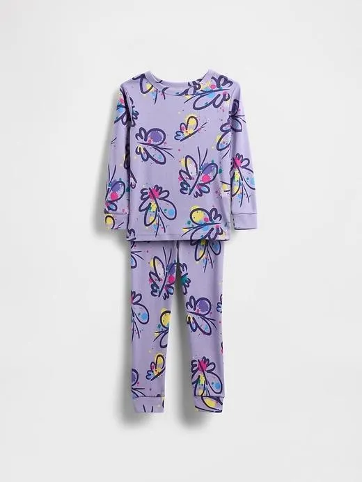 Baby & Toddler Organic Brushed Cotton PJ Set