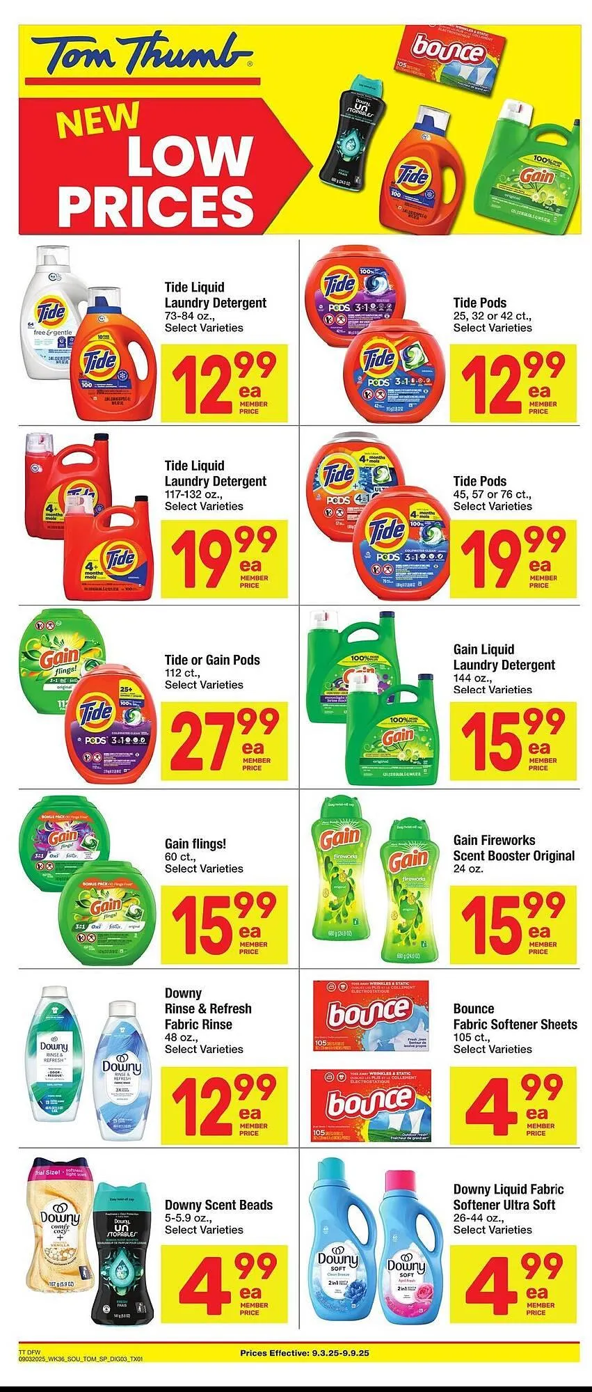 Weekly ad Tom Thumb weekly ad from September 3 to September 9 2025 - Page 4
