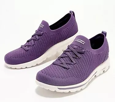 Skechers GOwalk Travel Washable Knit Slip-On Sneaker - Maui Sunset