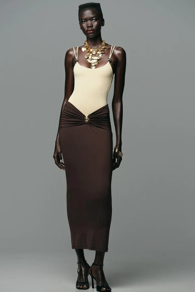 SEASHELL POLYAMIDE SKIRT