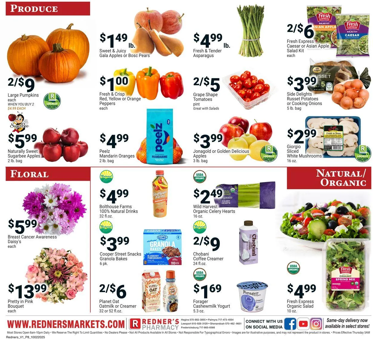 Weekly ad Redner’s Warehouse Market Current weekly ad from October 2 to October 8 2025 - Page 8