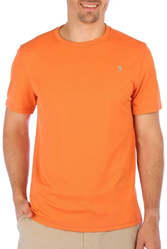 Reel Legends Mens Freeline Solid Short Sleeve Top