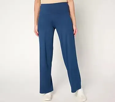 Make Your Selection: Belle by Kim Gravel Regular Athletic Jersey Wide Leg Pant