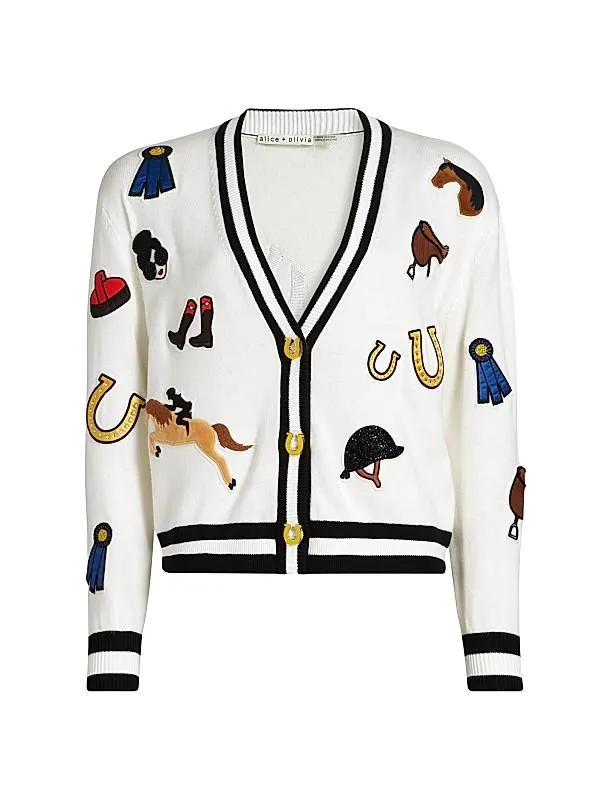 Bradley Stretch Cotton Equestrian Cardigan