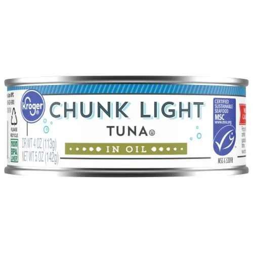 Kroger® Chunk Light Tuna in Oil