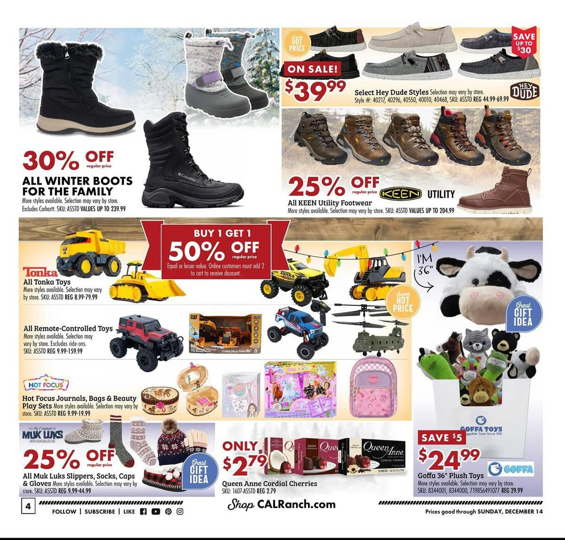 Weekly ad C A L Ranch Stores weekly ad from December 3 to December 14 2025 - Page 4