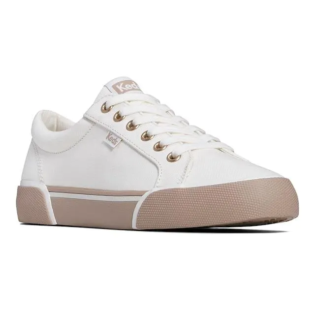 Keds Jump Kick Canvas Bumper Foxing Lace Up