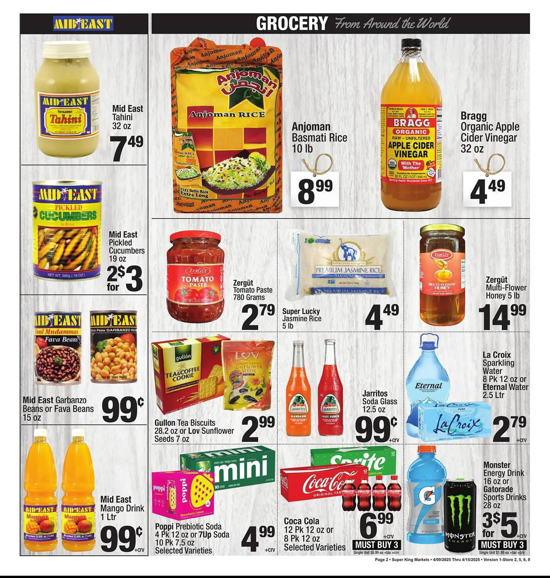 Weekly ad Super King Markets Weekly Ad from April 9 to April 15 2025 - Page 2