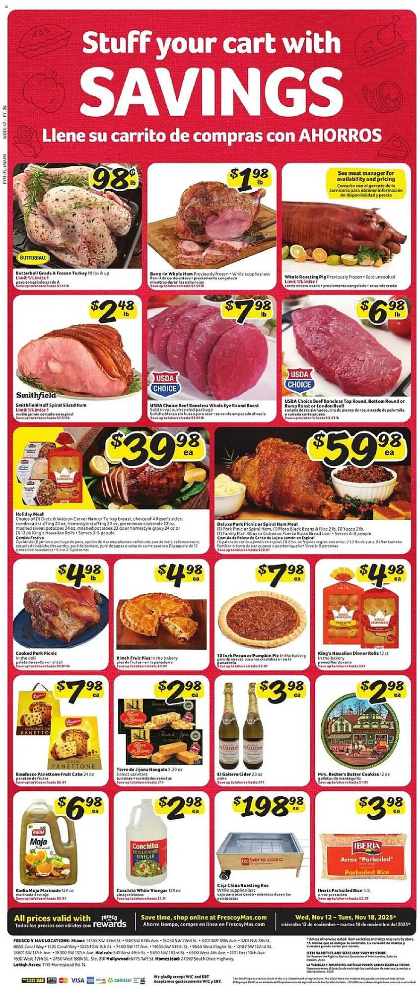 Weekly ad Fresco y Más weekly ad from November 12 to November 19 2025 - Page 7