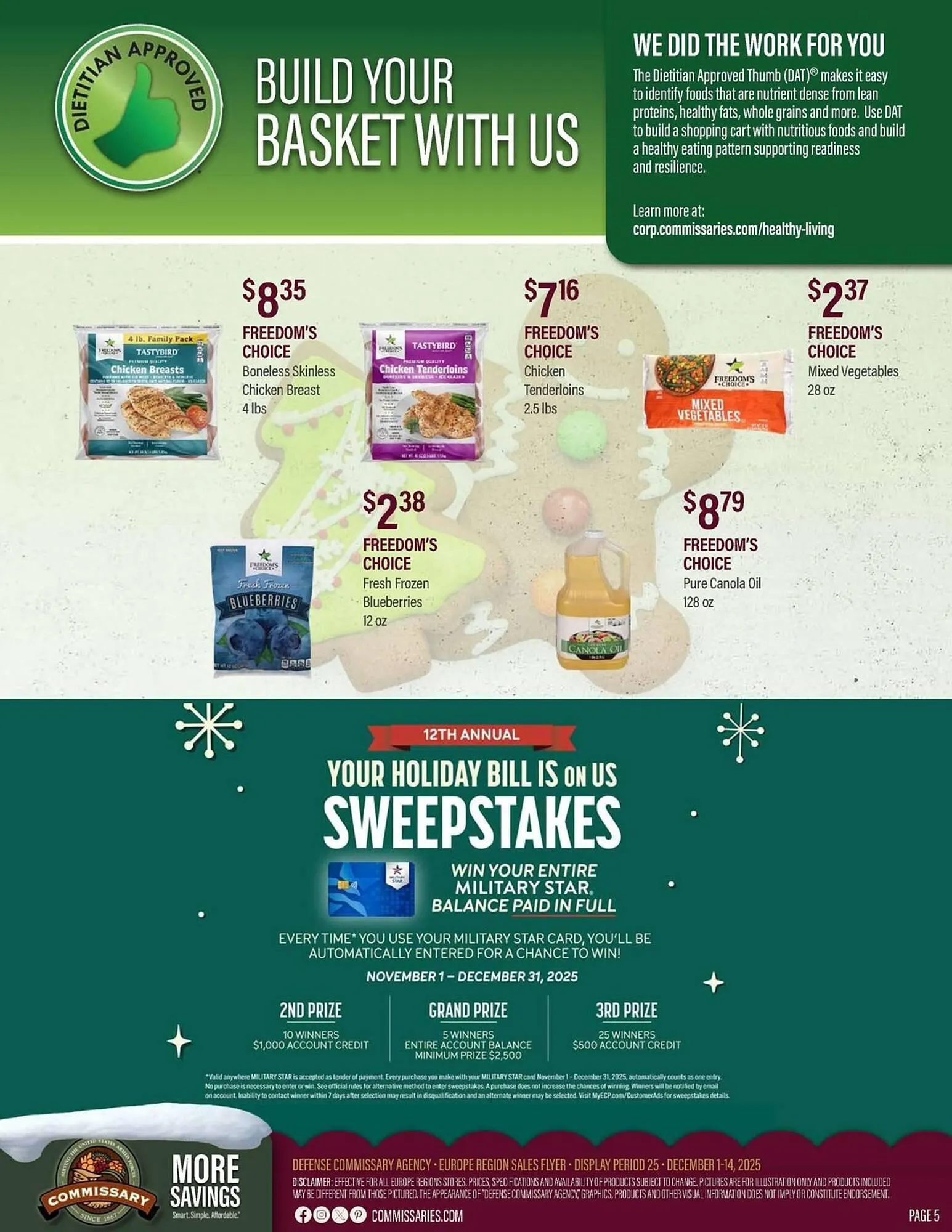 Weekly ad Commissary weekly ad from December 1 to December 14 2025 - Page 5