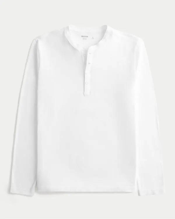 Long-Sleeve Henley