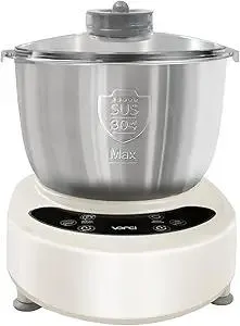 VONCI Electric Dough Maker with Ferment Function,7.3QT (7L) Stainless Steel Dough Mixer Dough Mixer Machine with Fermentation & Timer for Bread, Pizza, Dumplings, Noodles.