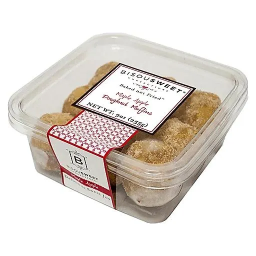 Bisou Sweet Doughnut Muffins, Maple Apple 9 Oz