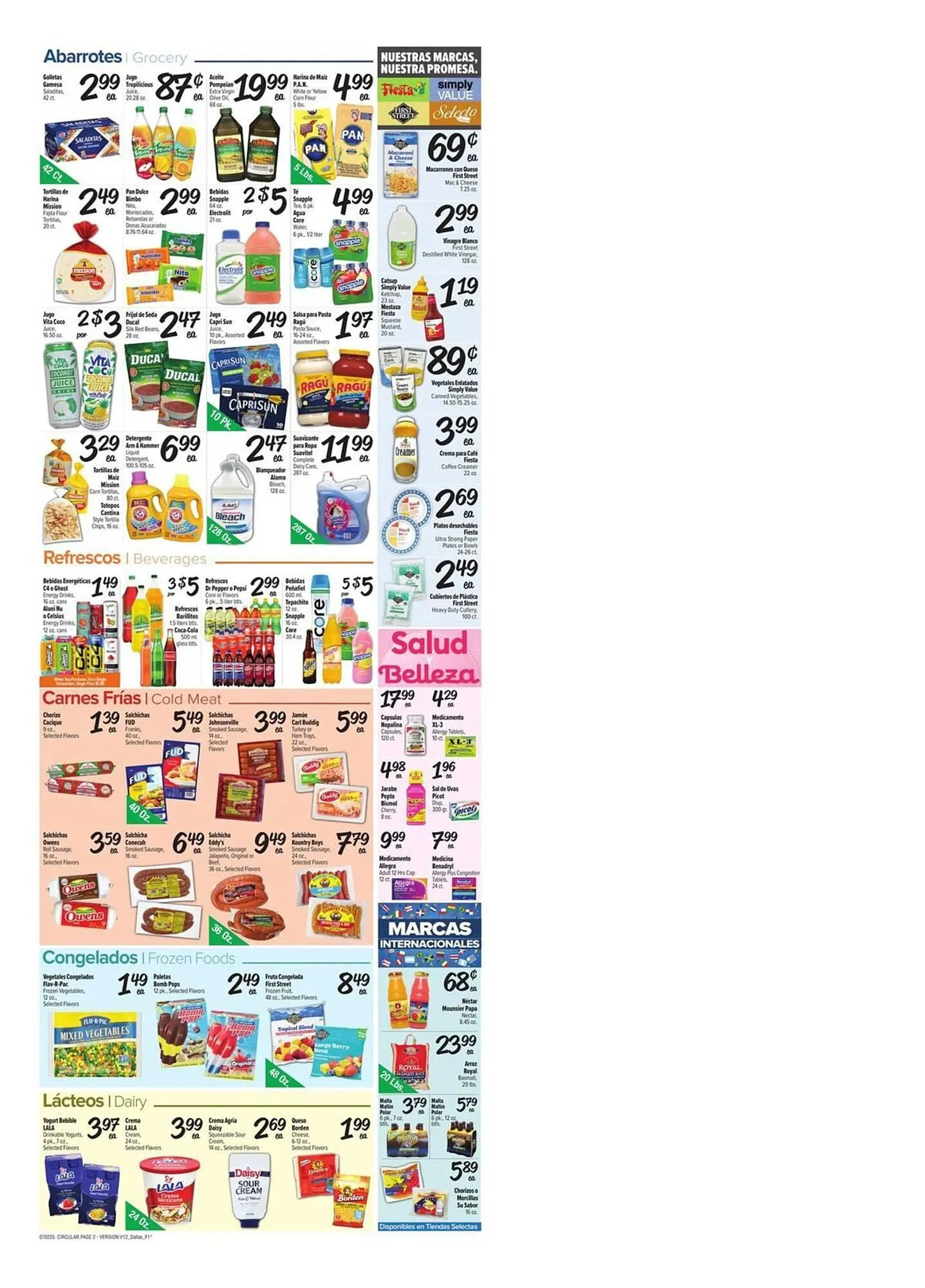 Weekly ad Fiesta Mart Weekly Ad from July 2 to July 8 2025 - Page 2