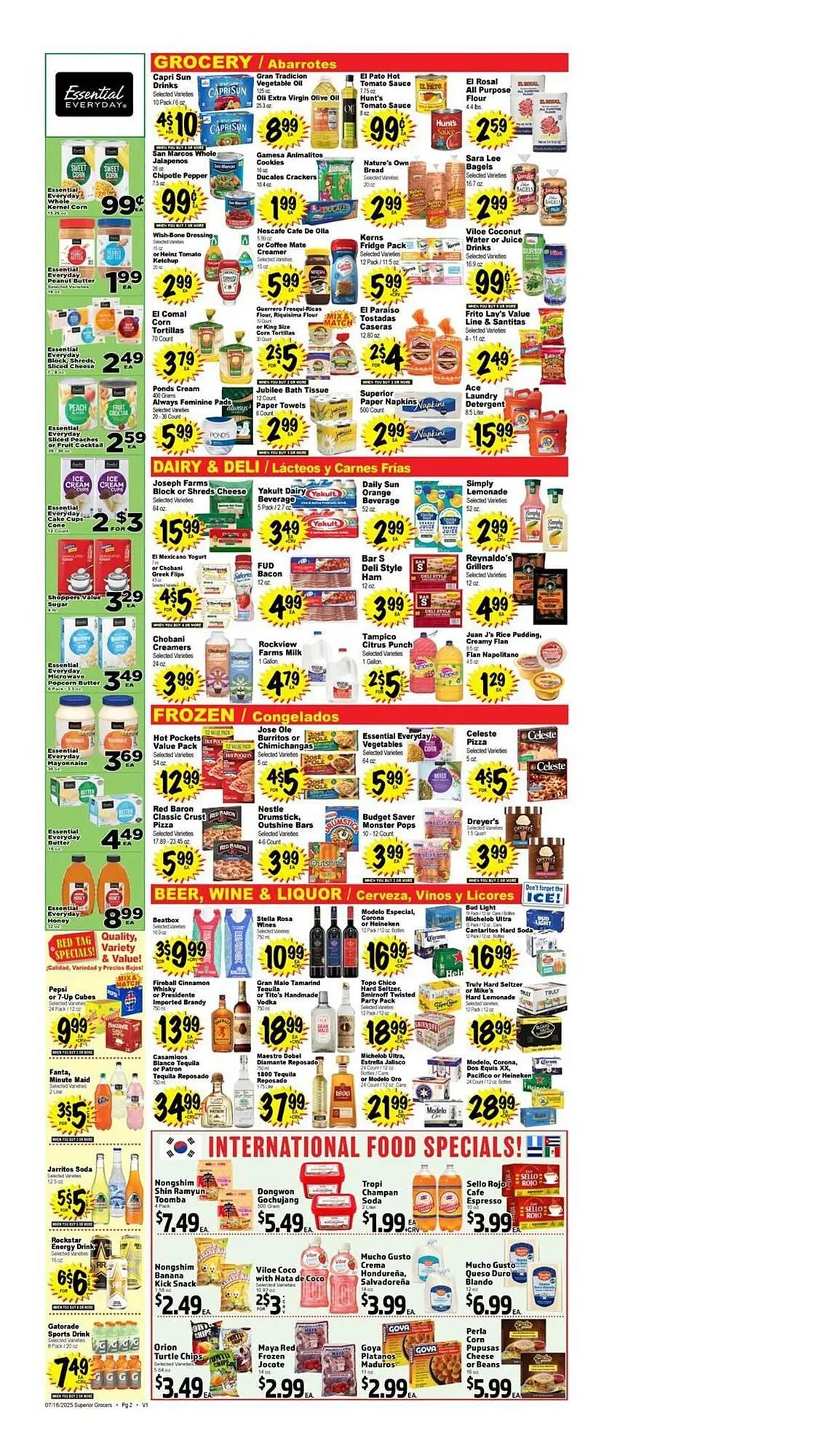 Weekly ad Superior Grocers Weekly Ad from July 17 to July 22 2025 - Page 2
