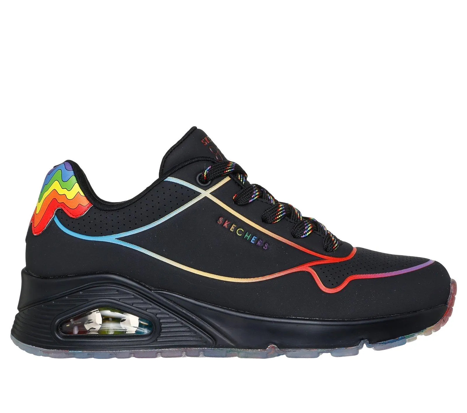 Jen Stark: UNO - Drizzl'n Rainbow