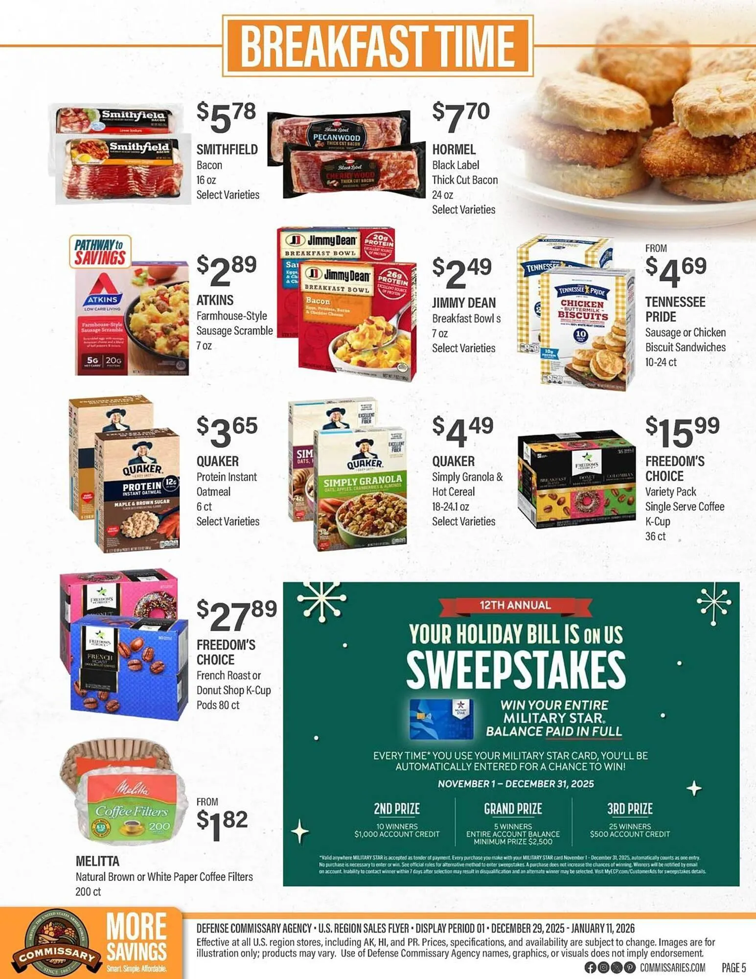 Weekly ad Commissary weekly ad from December 29 to January 11 2026 - Page 5