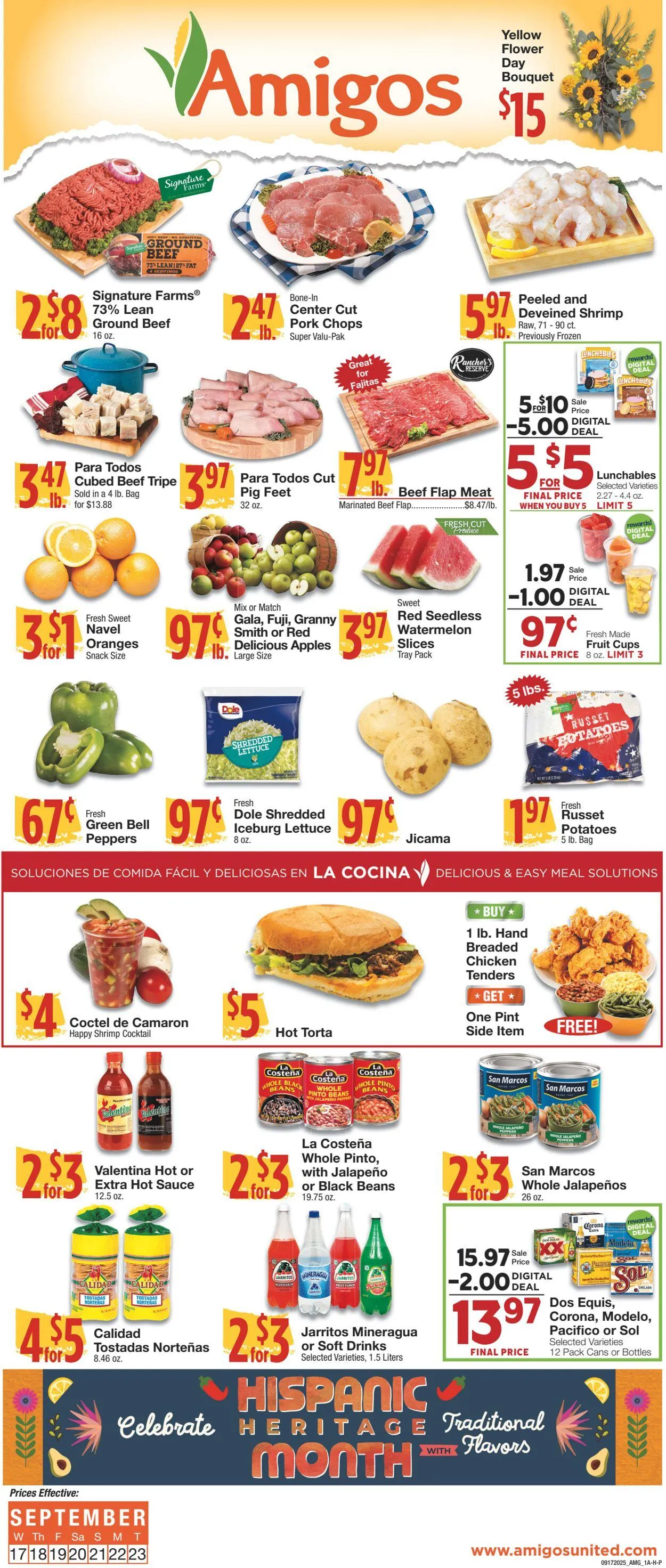 Weekly ad United Supermarkets Current weekly ad from September 16 to September 23 2025 - Page 1