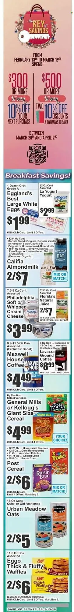 Weekly ad Key Food circular from February 13 to February 19 2026 - Page 2