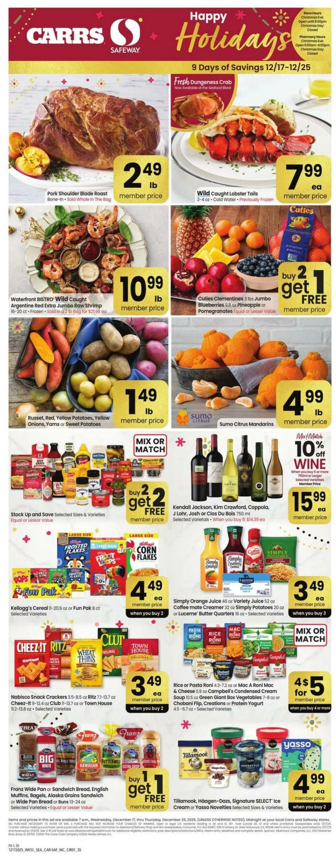 Weekly ad Carrs from December 17 to December 25 2025 - Page 3