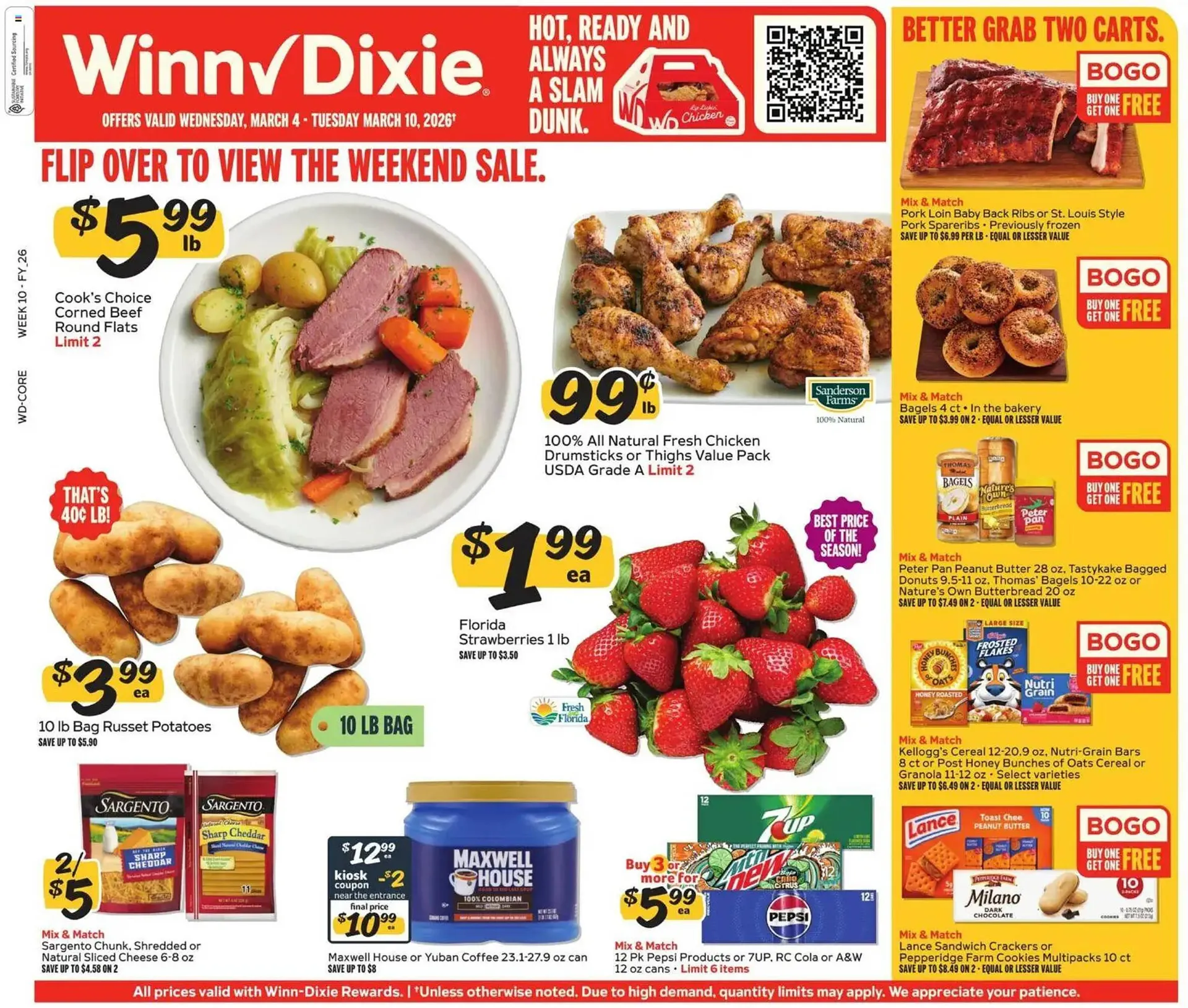 Weekly ad Winn Dixie weekly ad from March 4 to March 11 2026 - Page 1