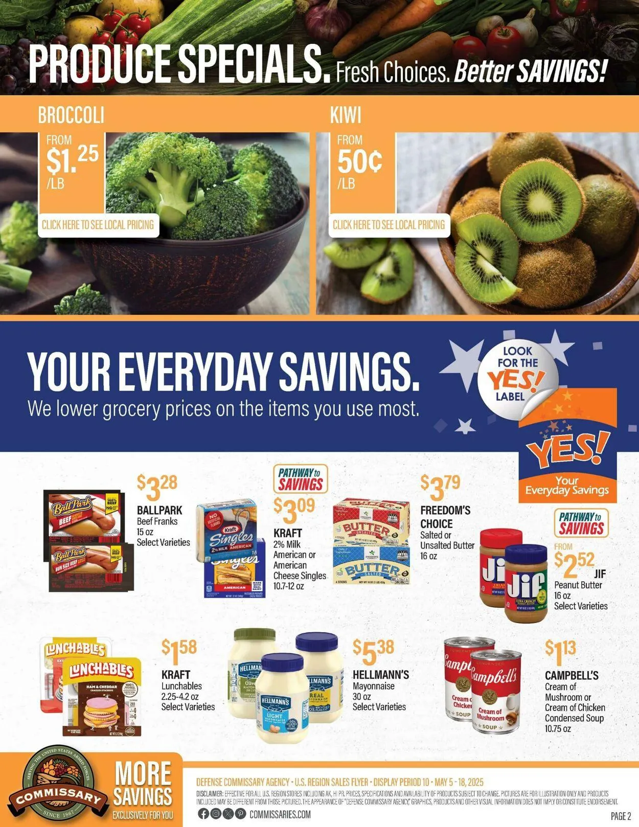 Weekly ad Commissary - Fort Irwin from May 12 to May 25 2025 - Page 2