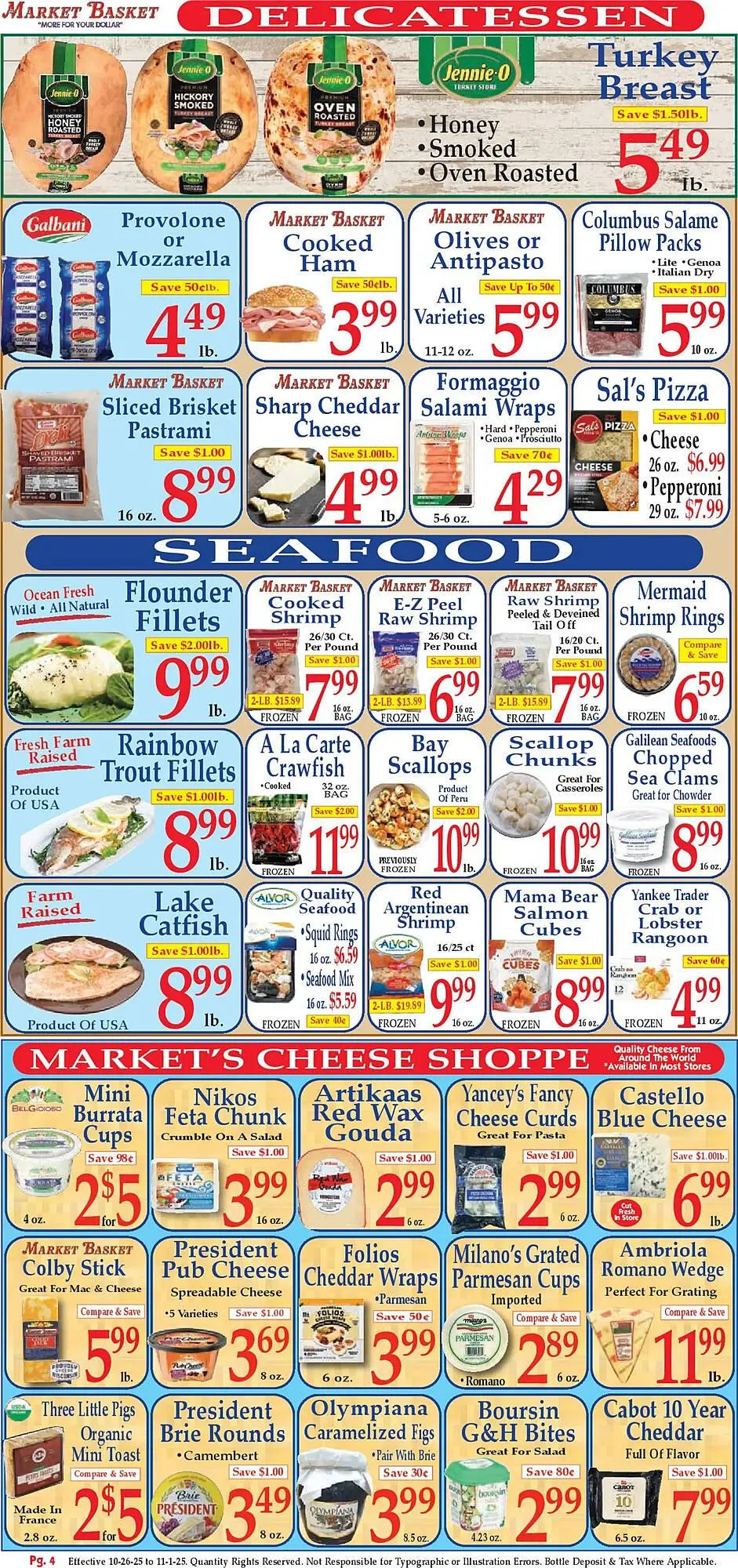 Weekly ad Market Basket weekly ad from October 26 to November 1 2025 - Page 4