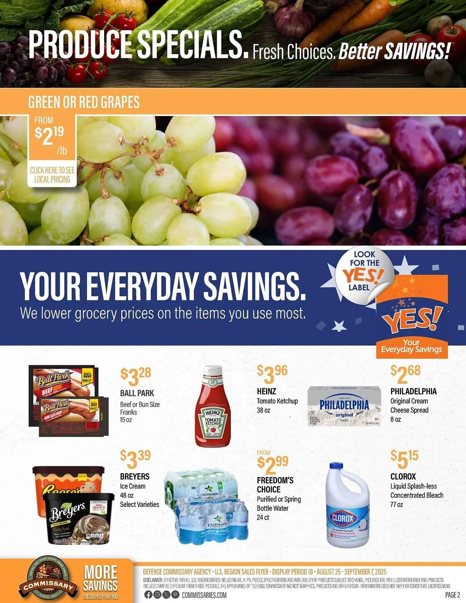 Weekly ad Commissary Weekly Ad from August 25 to September 7 2025 - Page 2
