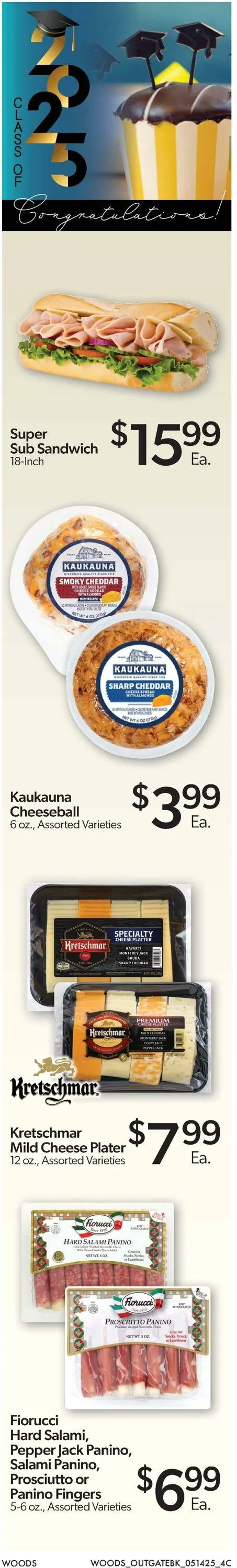 Weekly ad Woods Supermarket from May 14 to May 20 2025 - Page 6