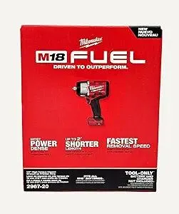 Milwaukee 2967-20 M18 FUEL™ 1/2" High Torque Impact Wrench w/ Friction Ring (Tool Only)