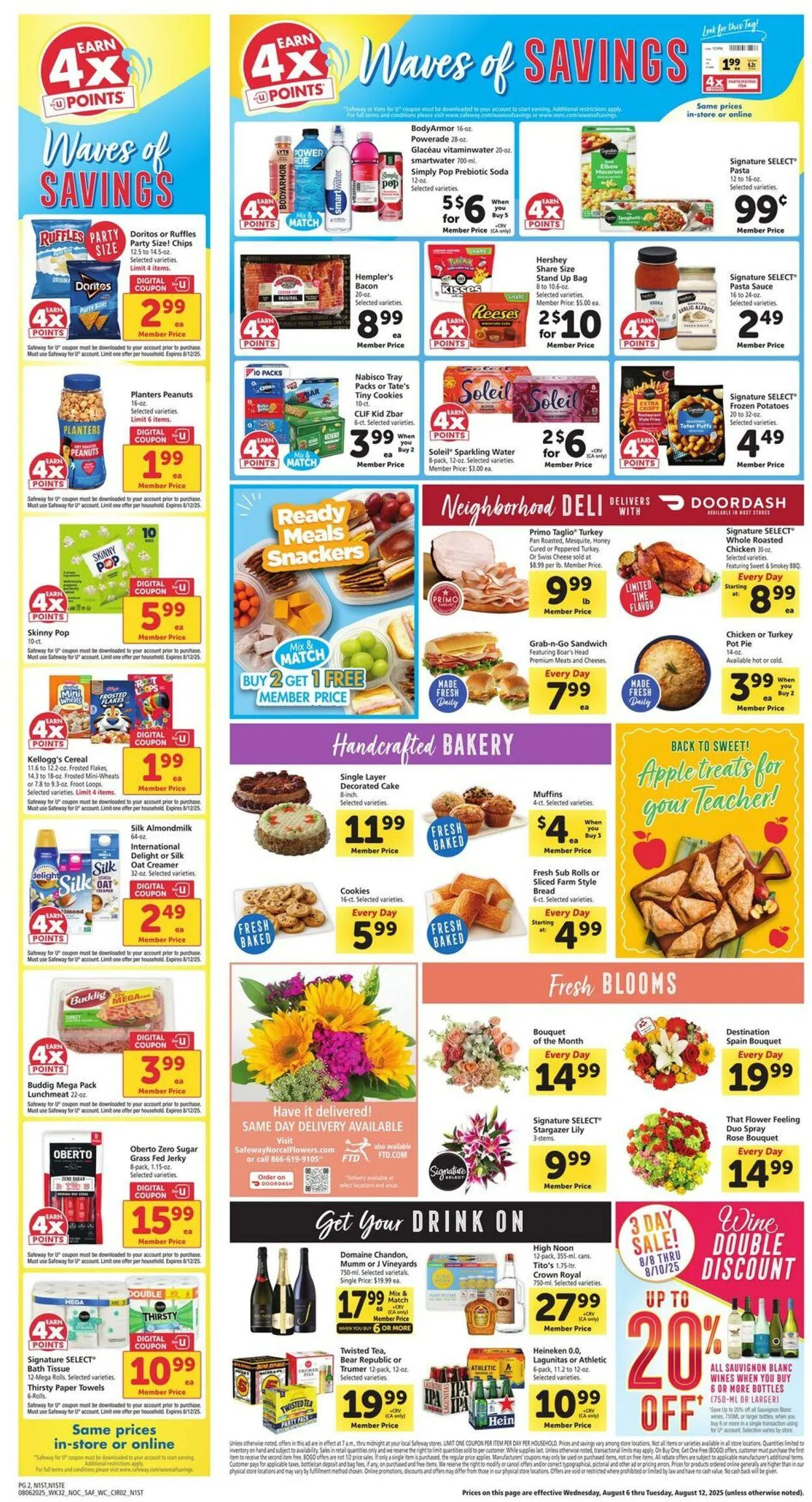 Weekly ad Safeway Current weekly ad from August 6 to August 12 2025 - Page 2