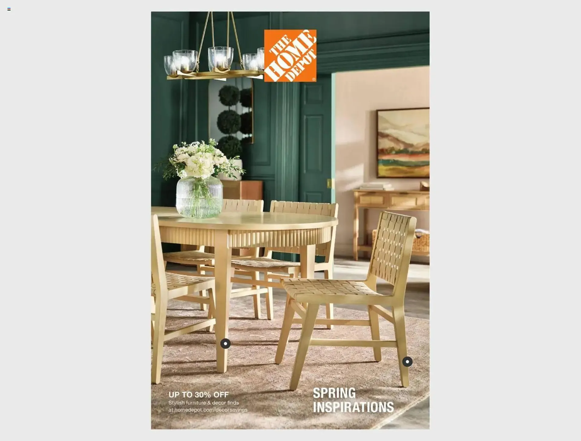 Weekly ad The Home Depot flyer from March 23 to April 27 2026 - Page 1
