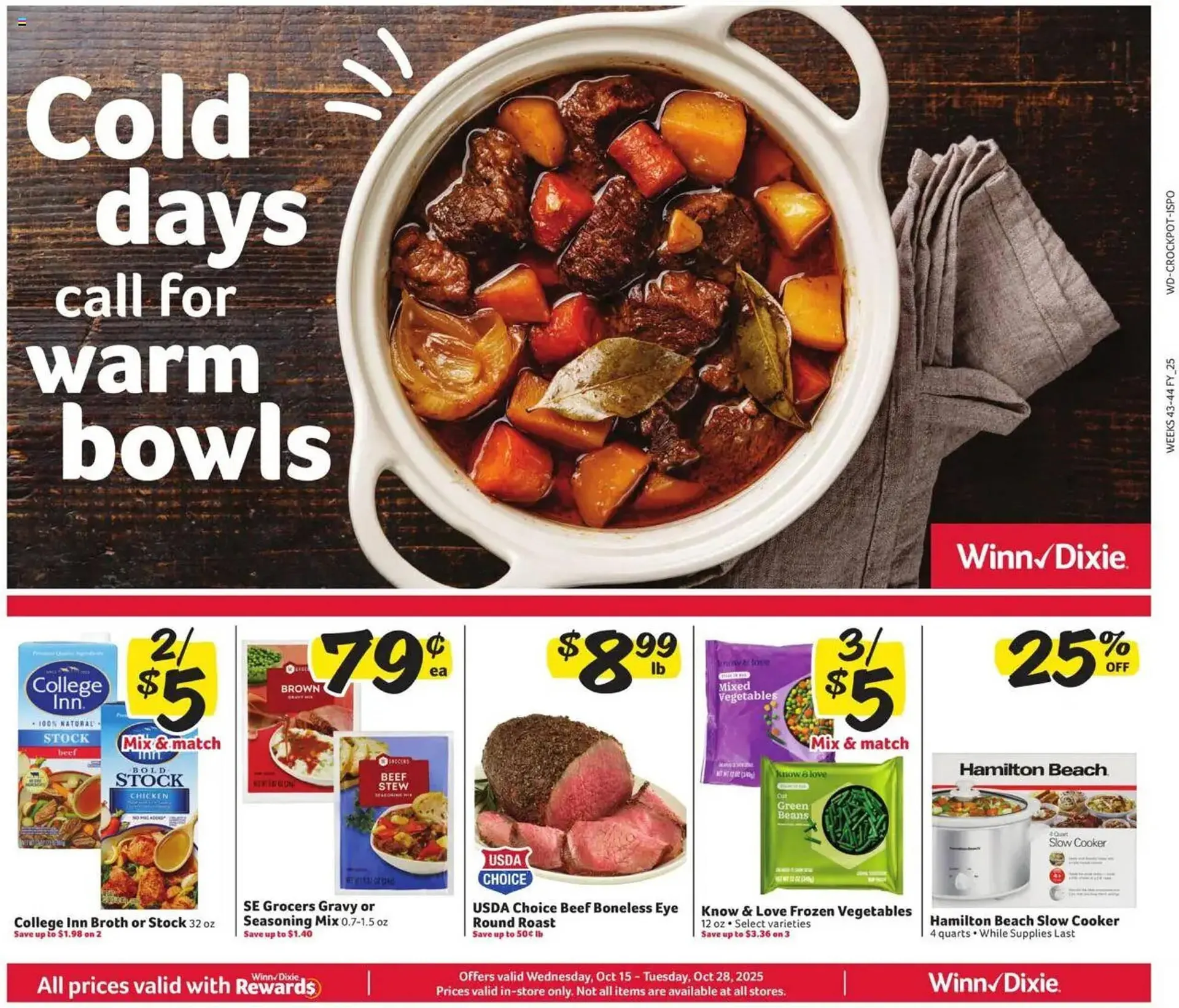 Weekly ad Winn Dixie weekly ad from October 15 to October 28 2025 - Page 1