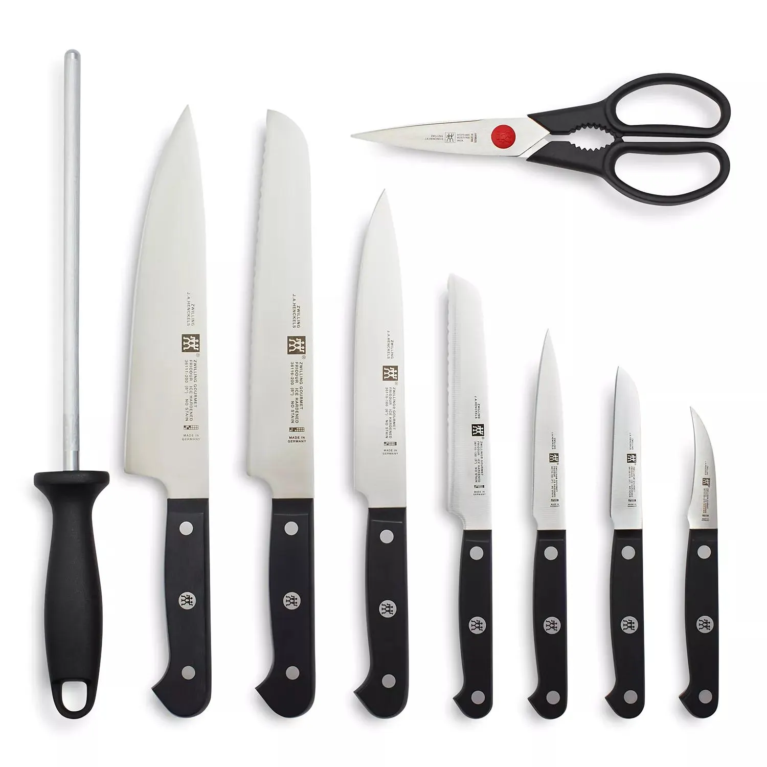 Zwilling J.A. Henckels 10-Piece Gourmet Knife Block