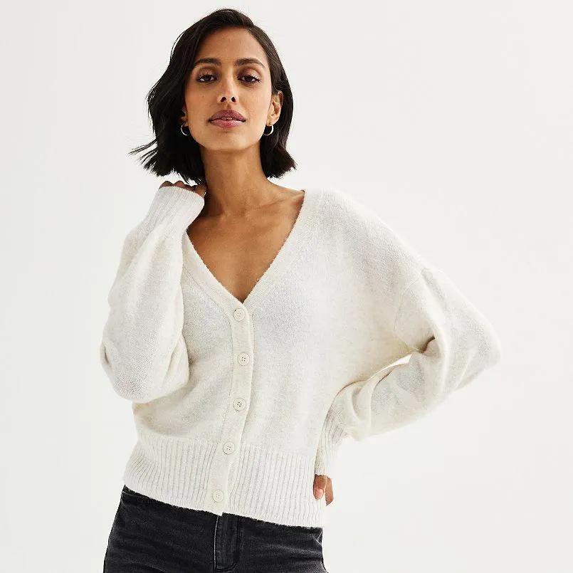 Women's Sonoma Goods For Life® Button Front Cardigan