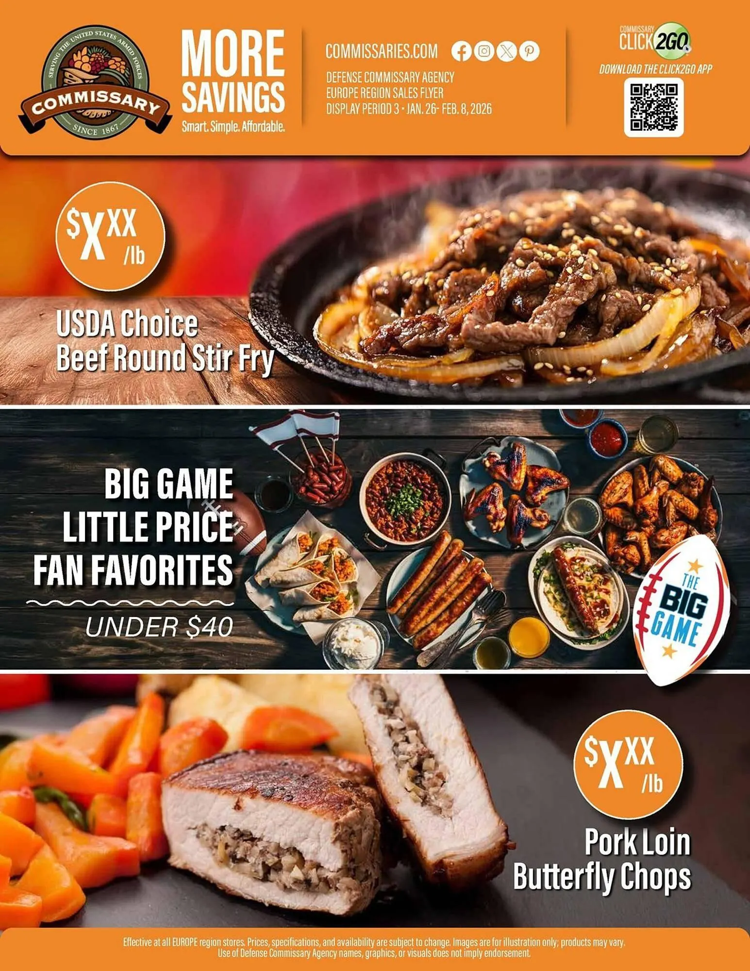 Commissary weekly ad - 1