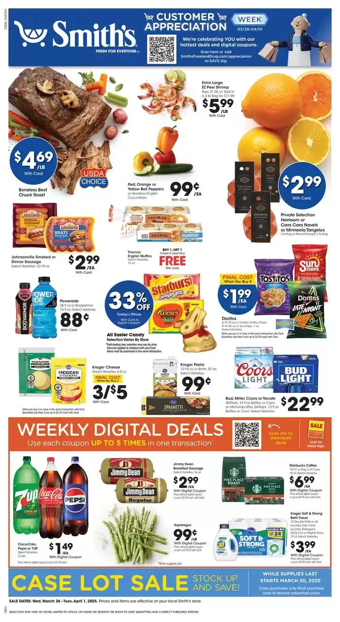 Weekly ad Exclusive deals and bargains from March 26 to April 1 2025 - Page 1