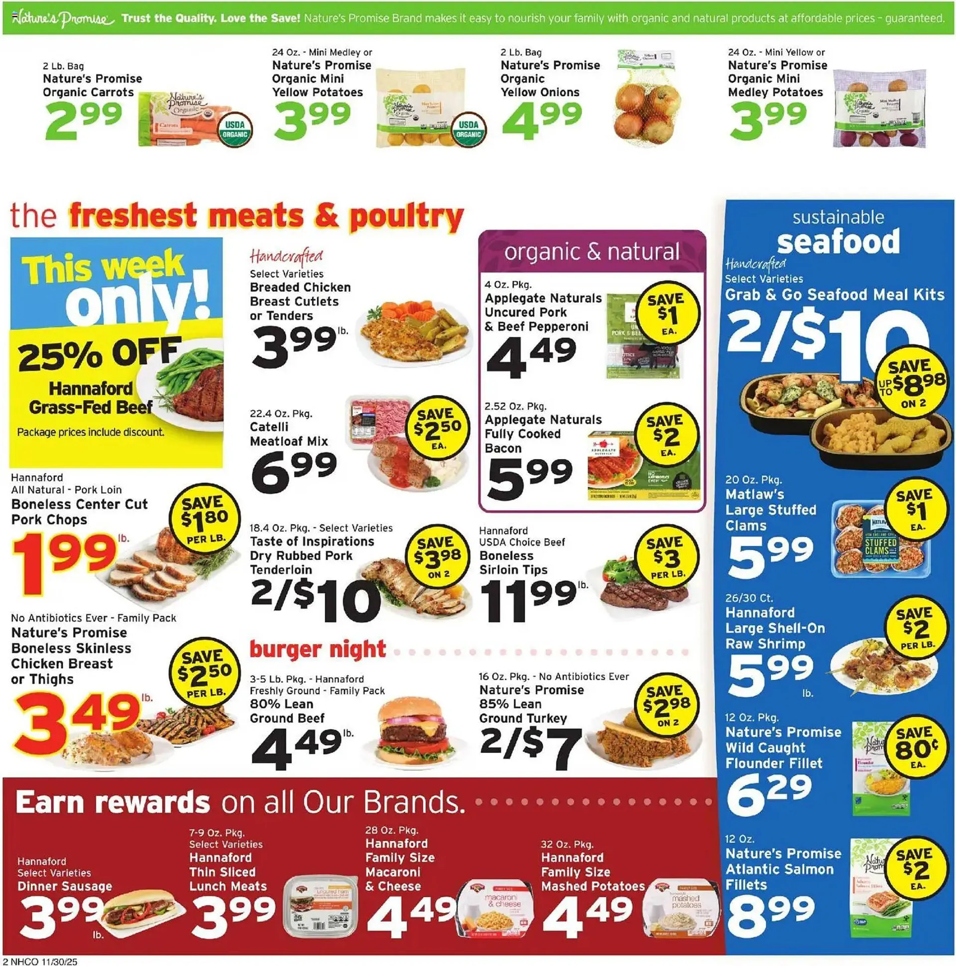 Weekly ad Hannaford flyer from November 30 to December 6 2025 - Page 2