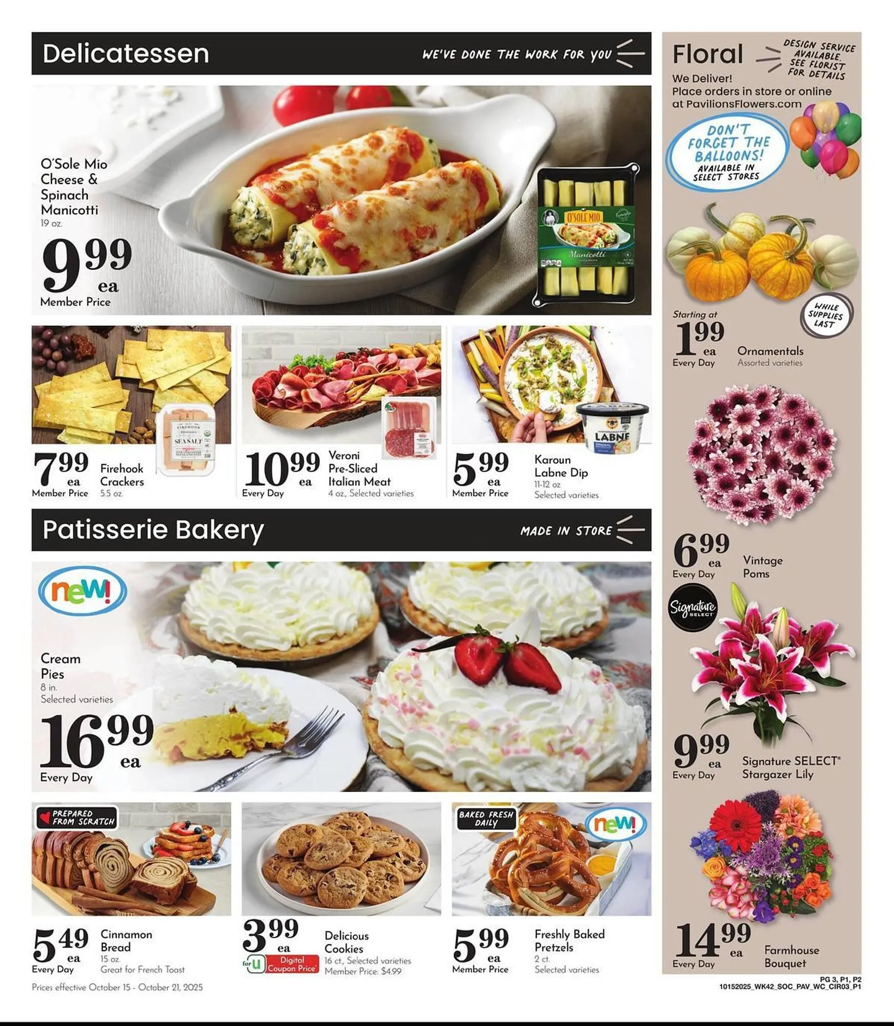 Weekly ad Pavilions weekly ad from October 15 to October 21 2025 - Page 3