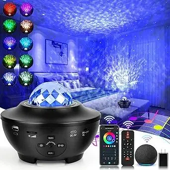 Star Projector, Galaxy Projector for Bedroom, LED Night Light Projector with Bluetooth Speaker, Timer, Remote Control, Gifts for Kids, Adults, Christmas, Birthday