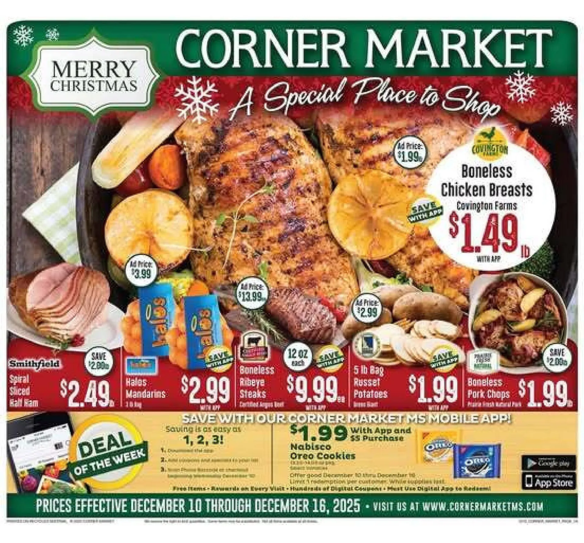 Weekly ad Corner Market weekly ad from December 10 to December 16 2025 - Page 1