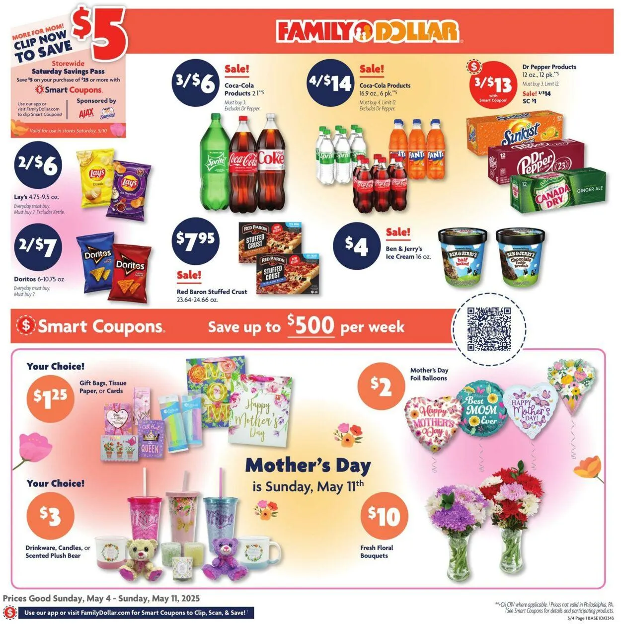 Catálogo de Family Dollar Current weekly ad 4 de mayo al 11 de mayo 2025 - Página 1