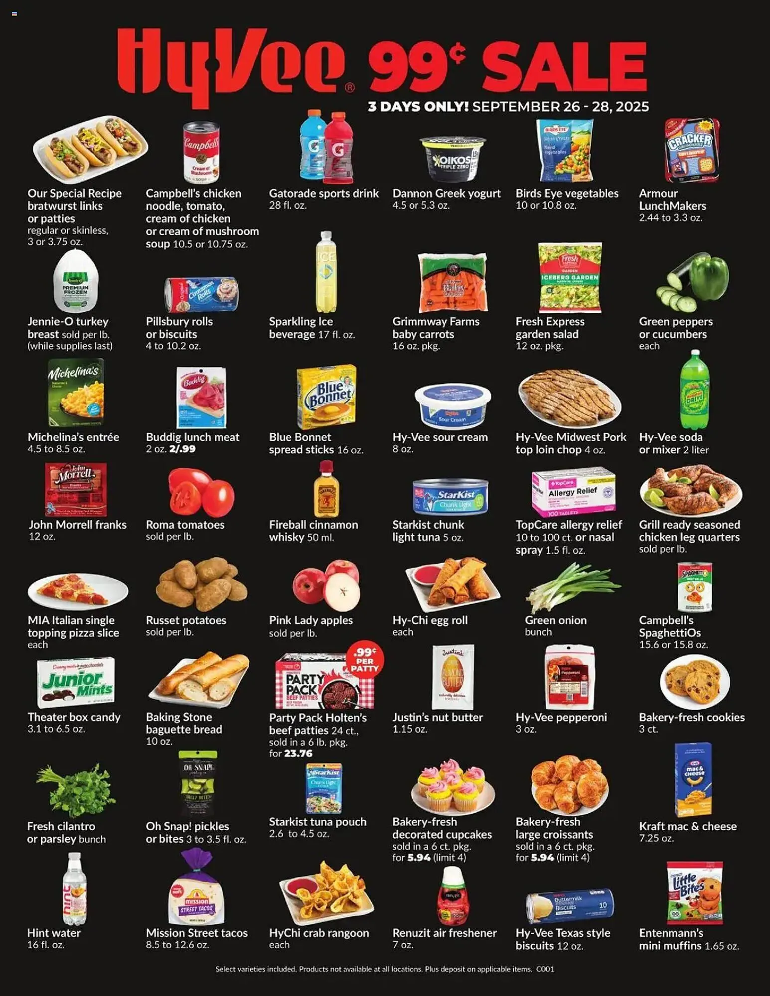 Weekly ad Hy-Vee weekly ad from September 26 to September 28 2025 - Page 1