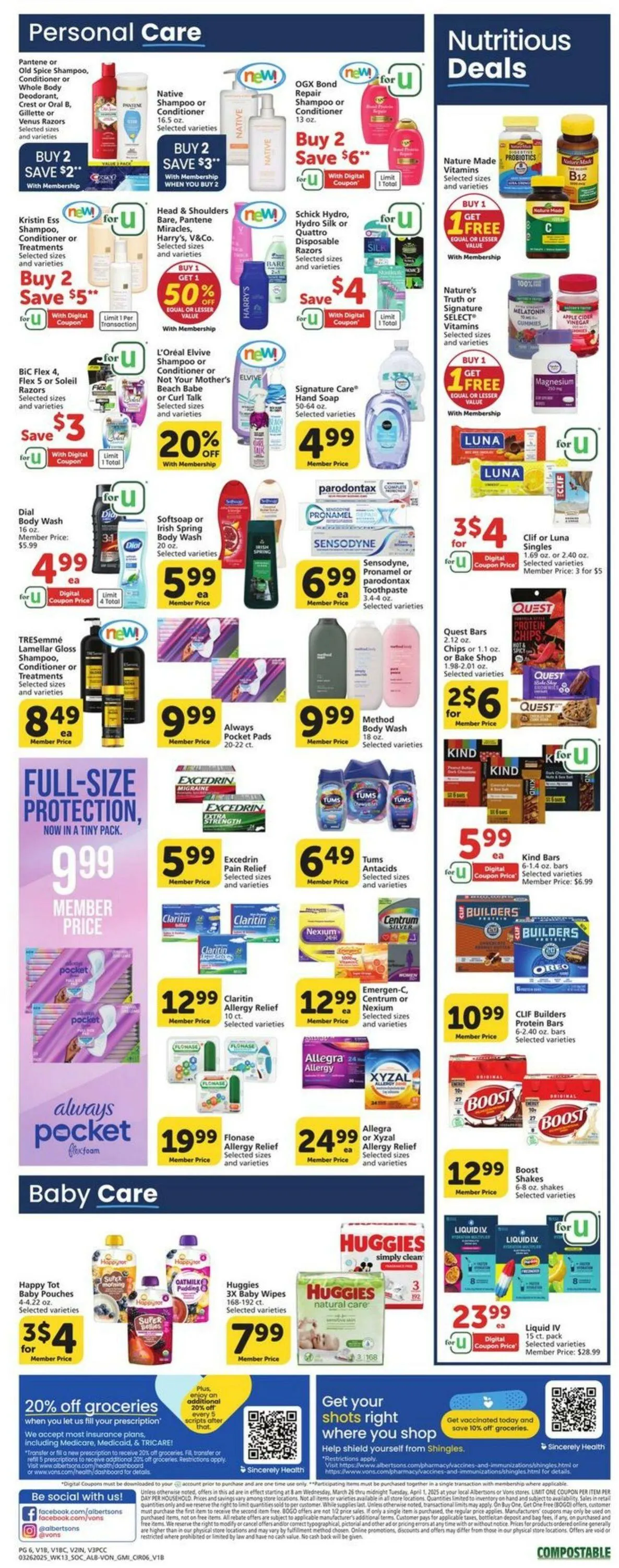 Catálogo de Vons Current weekly ad 26 de marzo al 1 de abril 2025 - Página 5