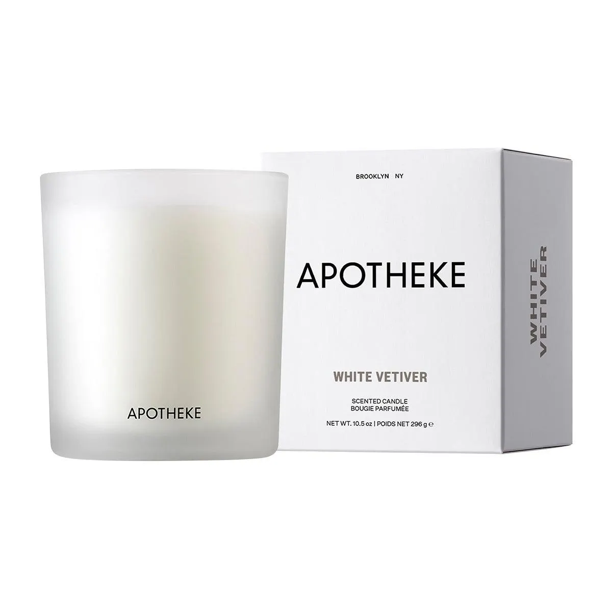APOTHEKE 10.5 oz. Classic Candle White Vetiver